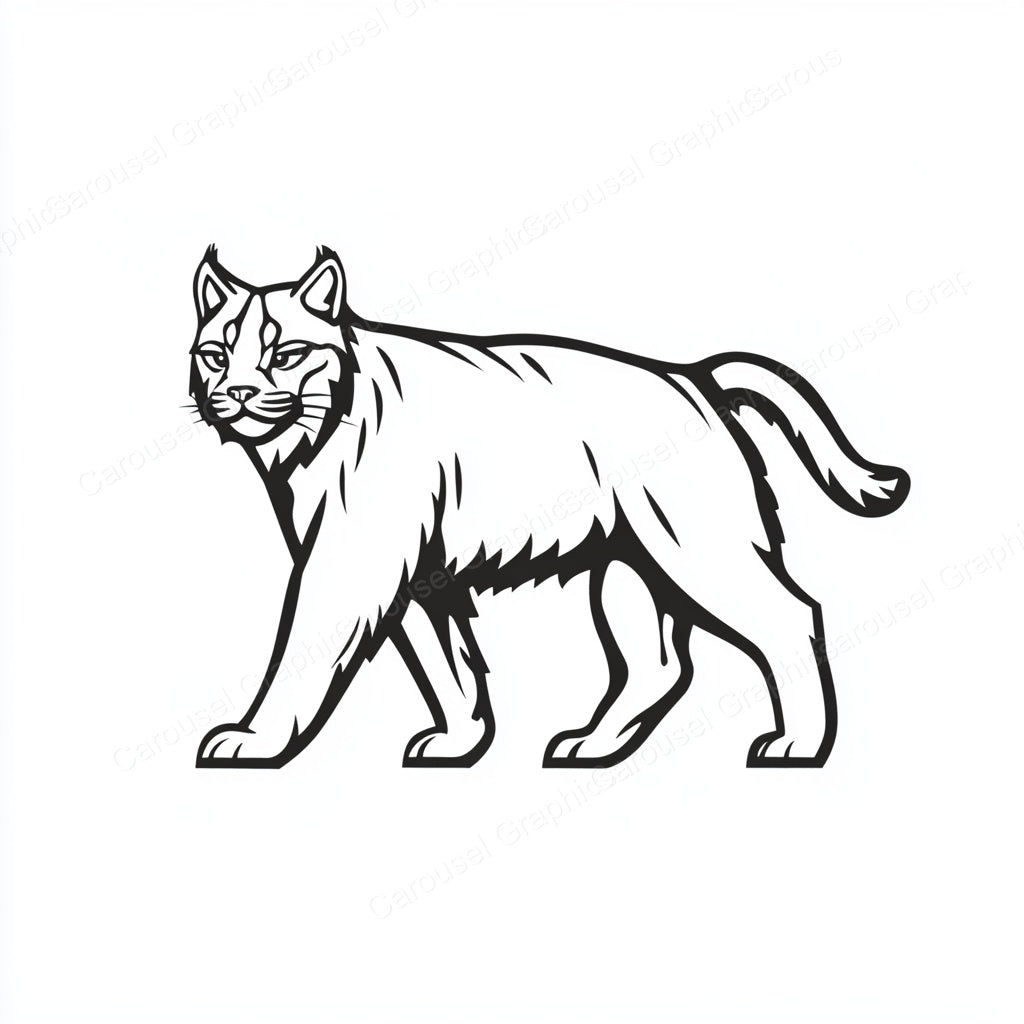 Bobcat Vector Graphic preview