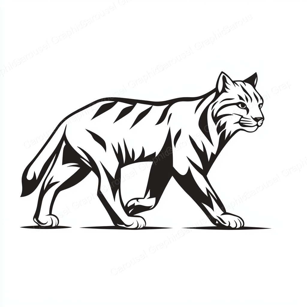 Bobcat Vector Graphic preview