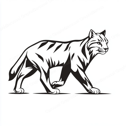 Bobcat Vector Graphic preview
