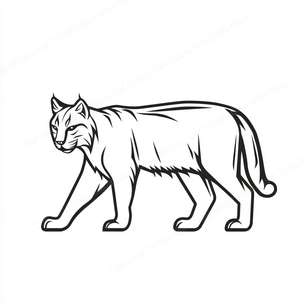 Bobcat Vector Graphic preview
