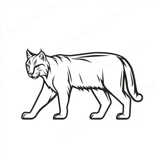 Bobcat Vector Graphic preview