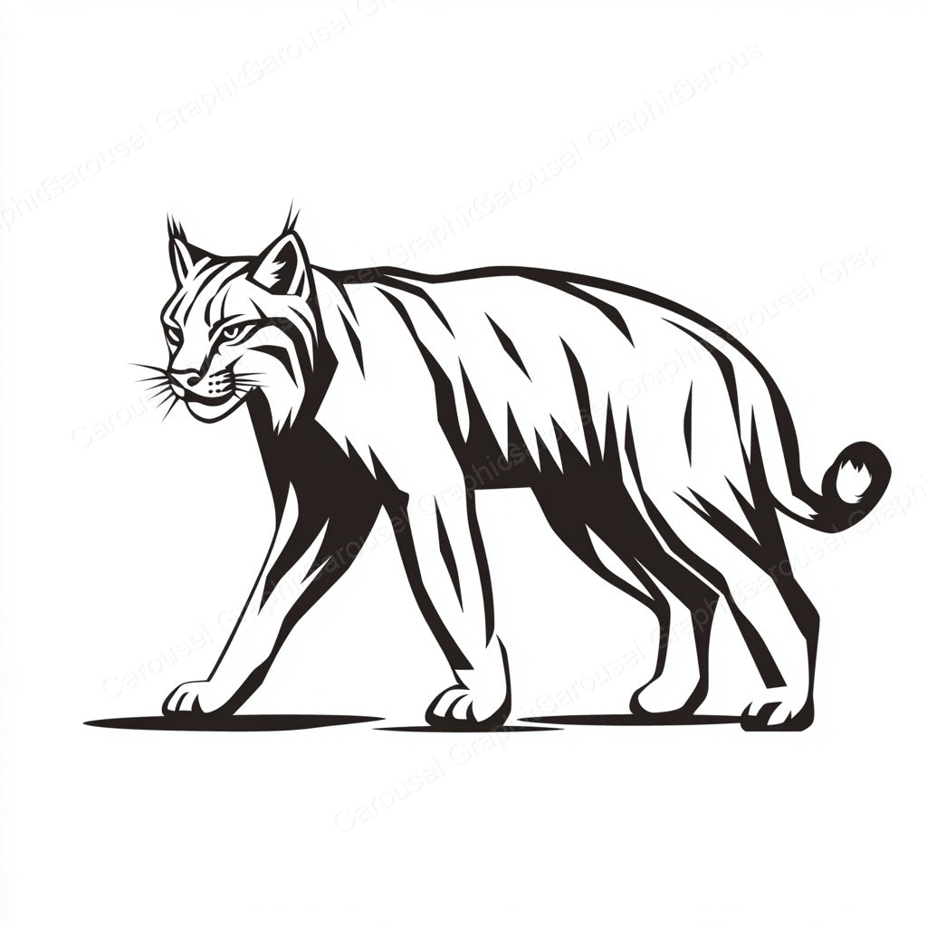 Bobcat Vector Graphic preview