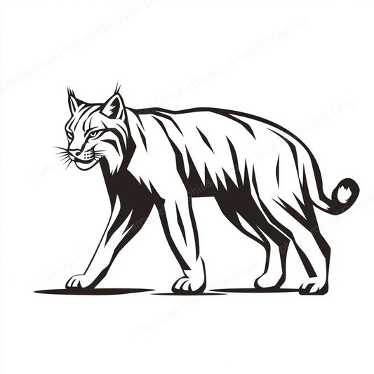 Bobcat Vector Graphic preview