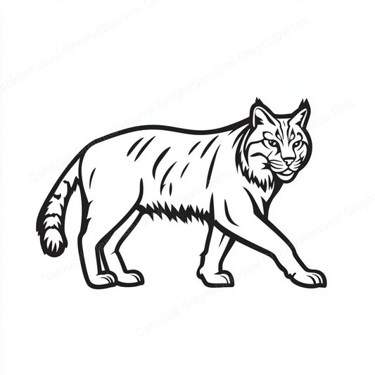 Bobcat Vector Graphic preview