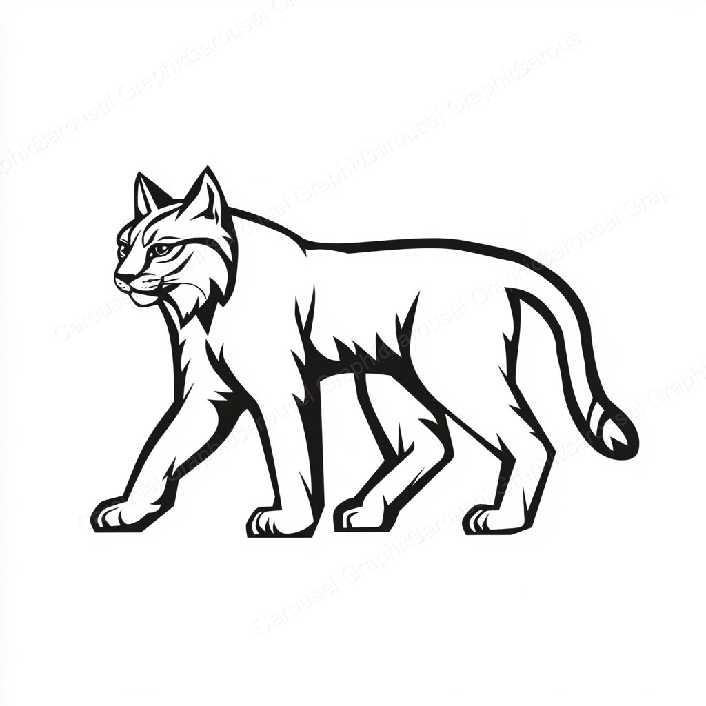 Bobcat Vector Graphic preview