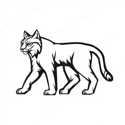 Bobcat Vector Graphic preview