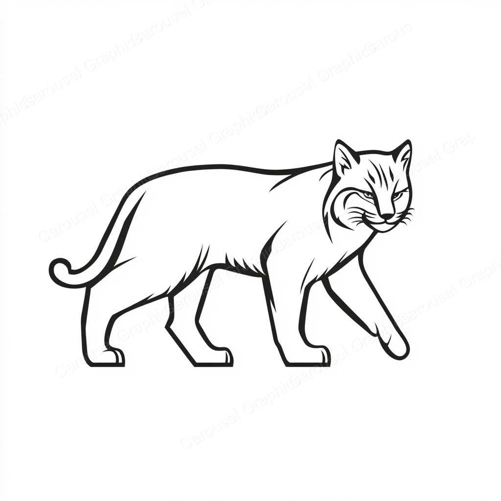 Bobcat Vector Graphic preview