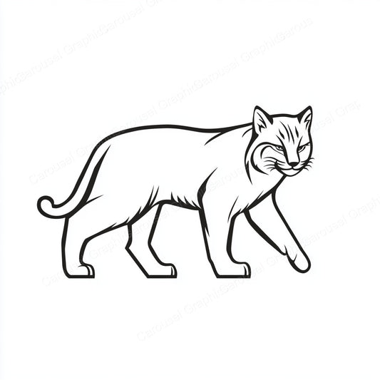 Bobcat Vector Graphic preview