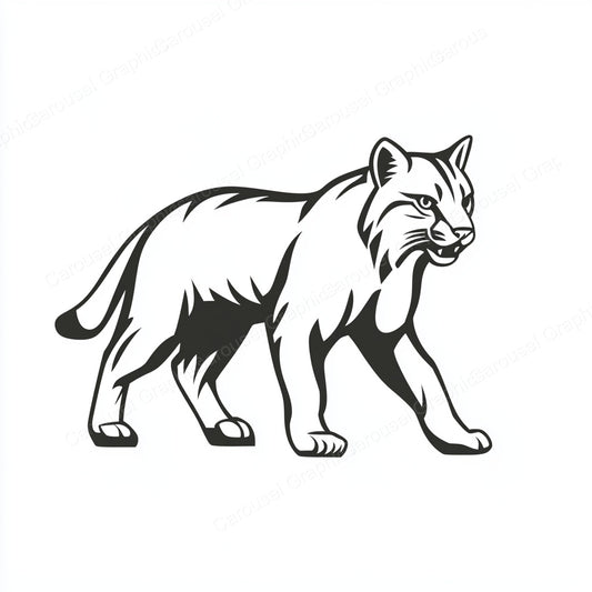 Bobcat Vector Graphic preview