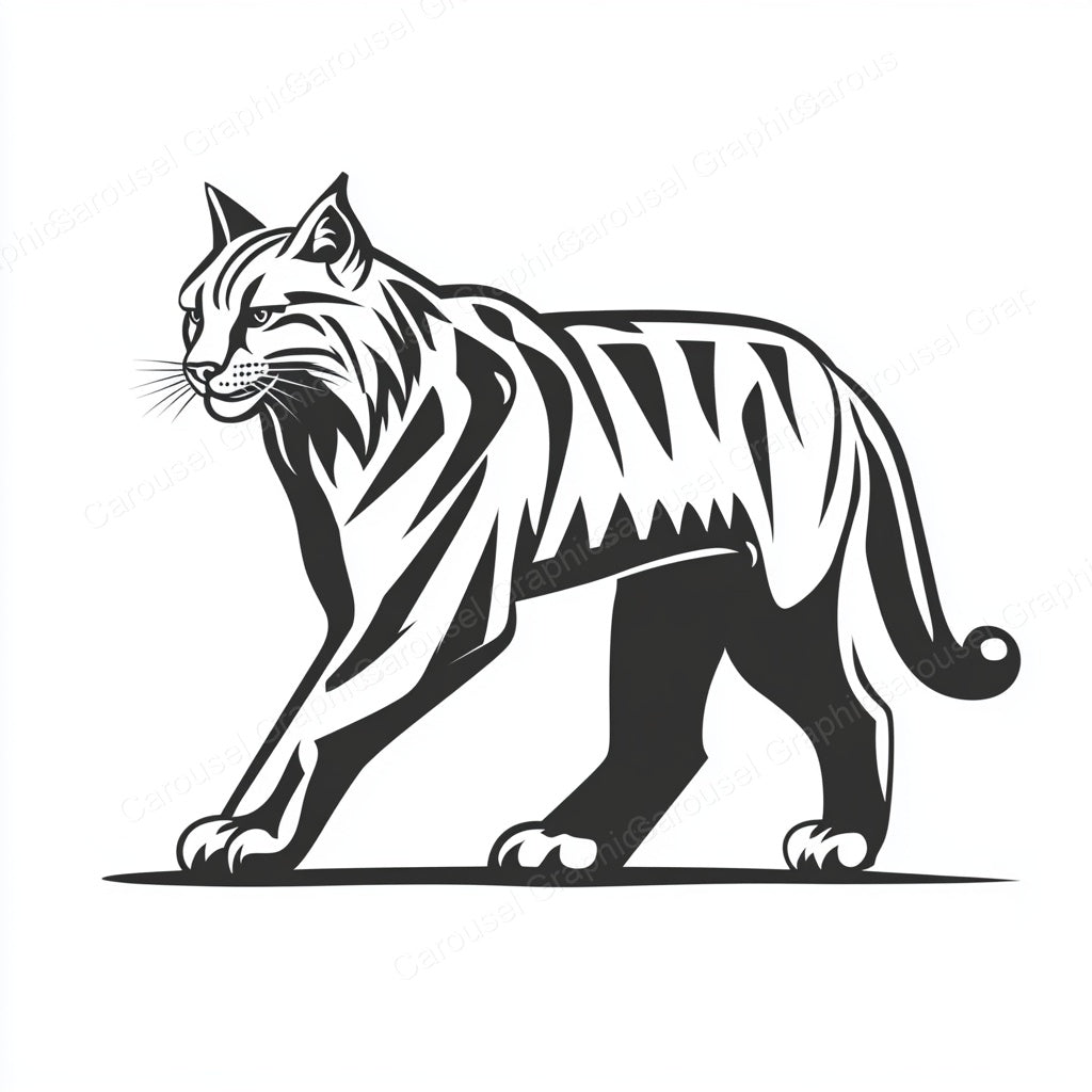 Bobcat Vector Graphic preview