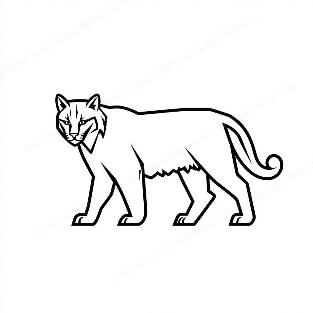 Bobcat Vector Graphic preview