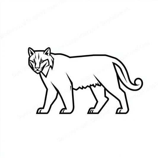 Bobcat Vector Graphic preview