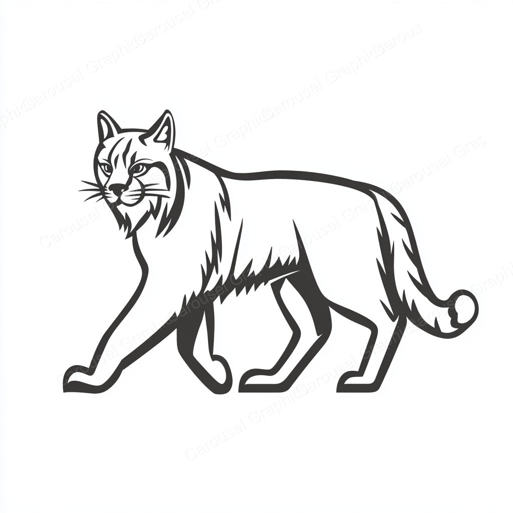 Bobcat Vector Graphic preview