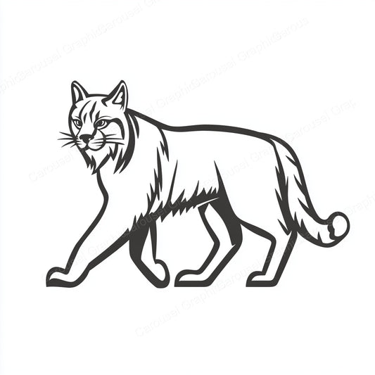 Bobcat Vector Graphic preview