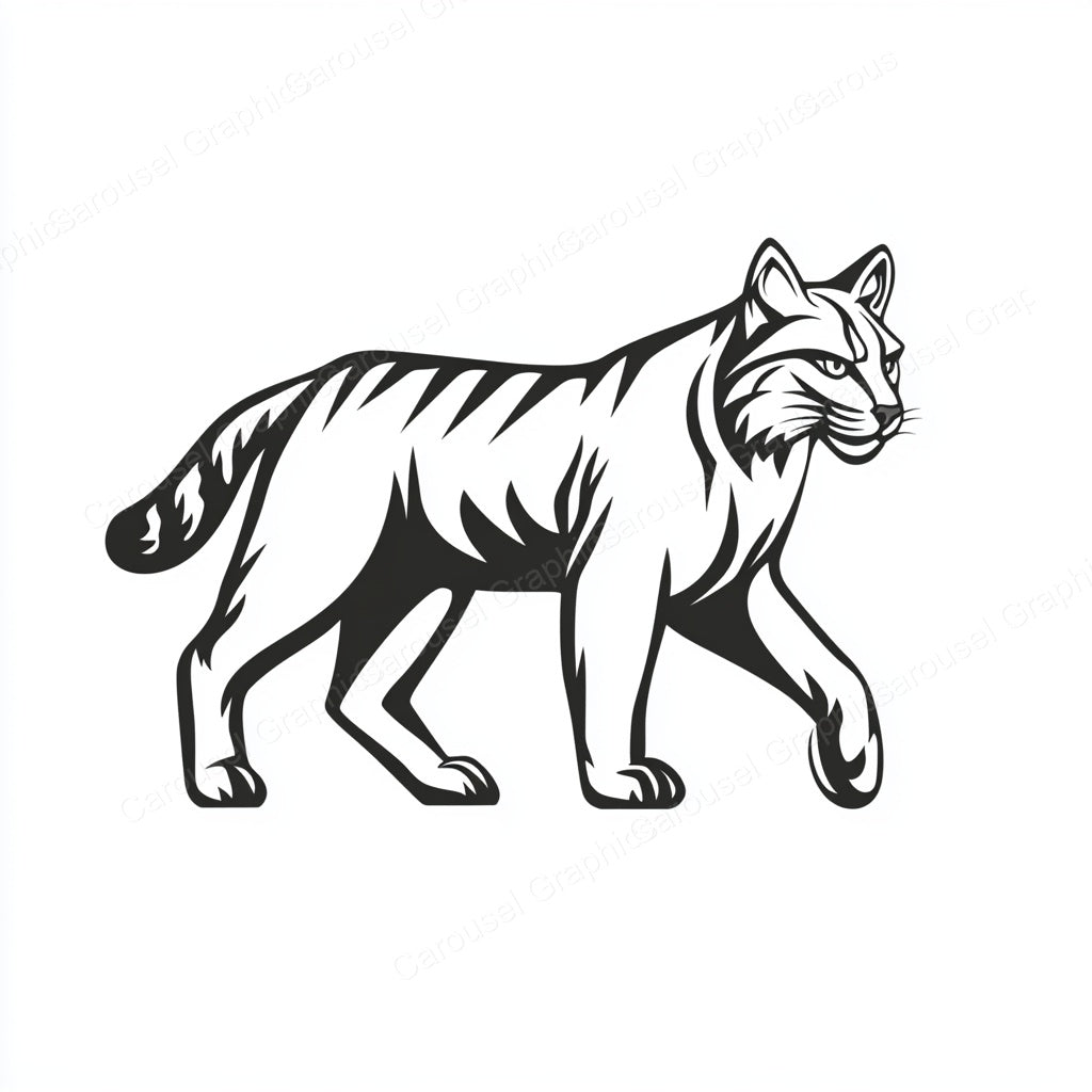 Bobcat Vector Graphic preview