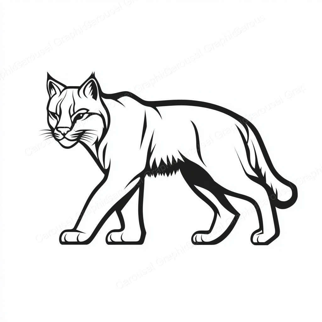 Bobcat Vector Graphic preview