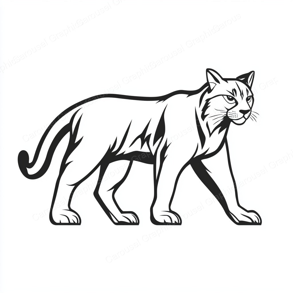 Bobcat Vector Graphic preview