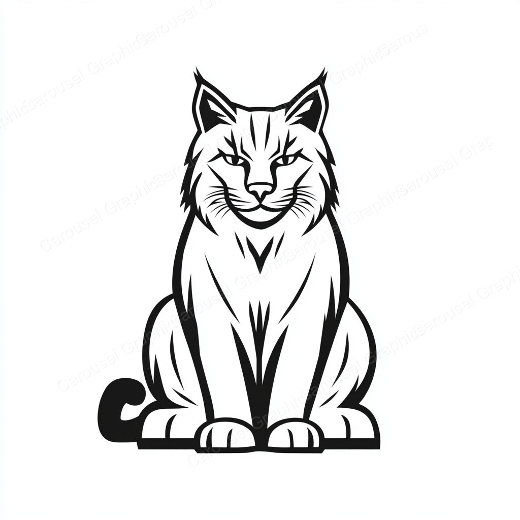 Bobcat Vector Graphic preview