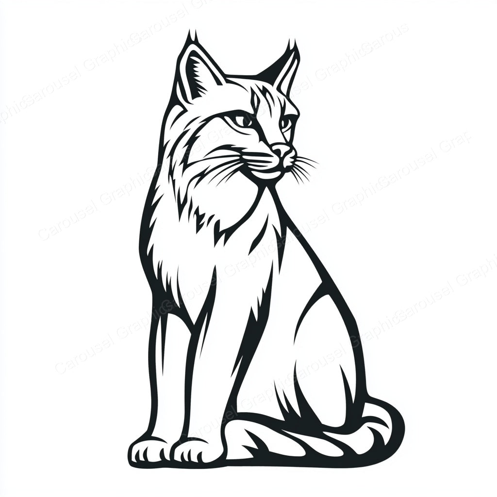 Bobcat Vector Graphic preview