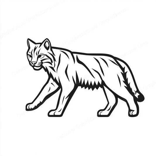 Bobcat Vector Graphic preview