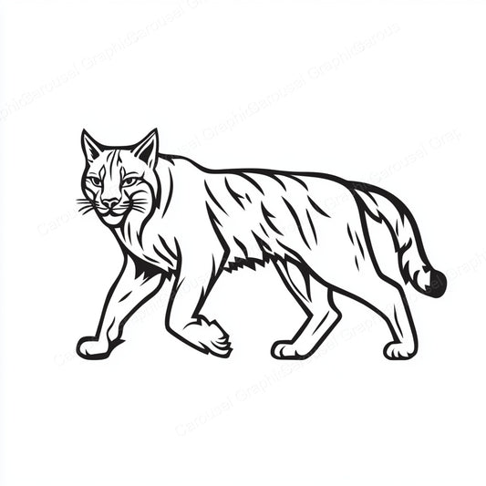 Bobcat Vector Graphic preview