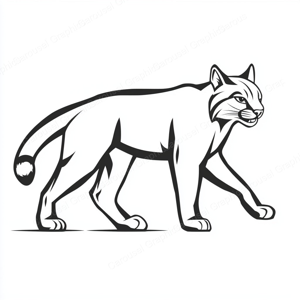 Bobcat Vector Graphic preview