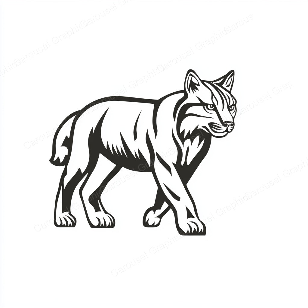 Bobcat Vector Graphic preview