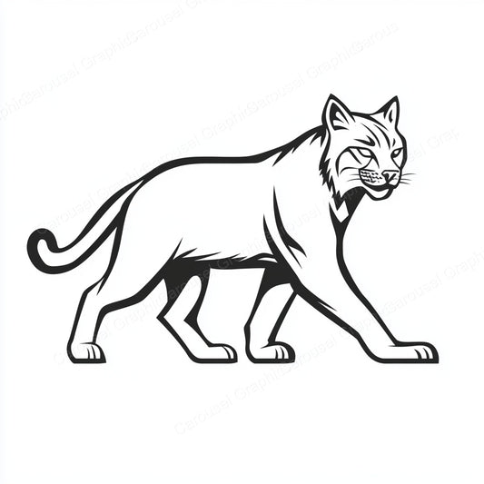 Bobcat Vector Graphic preview