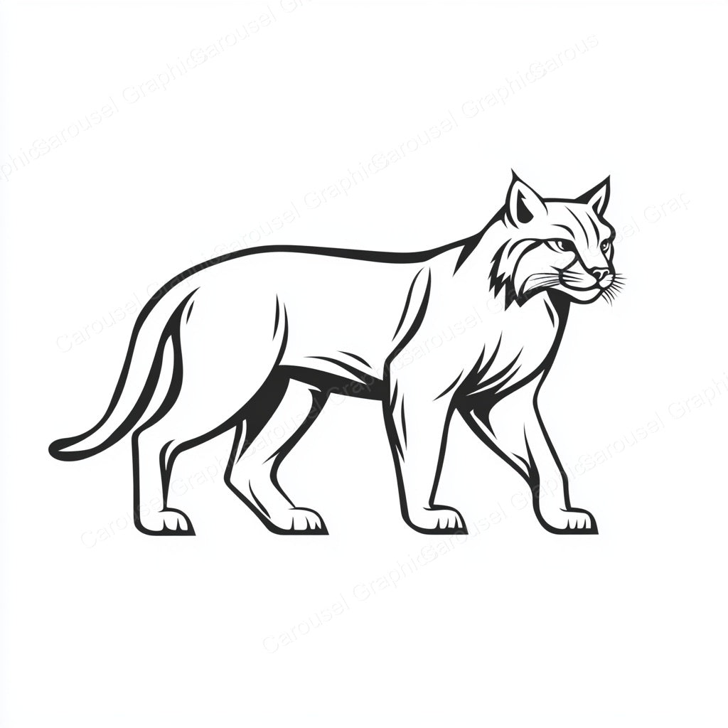 Bobcat Vector Graphic preview