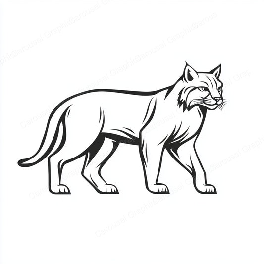 Bobcat Vector Graphic preview