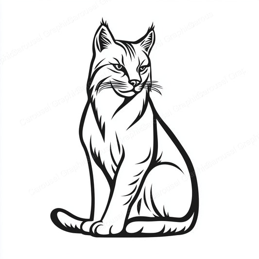 Bobcat Vector Graphic preview
