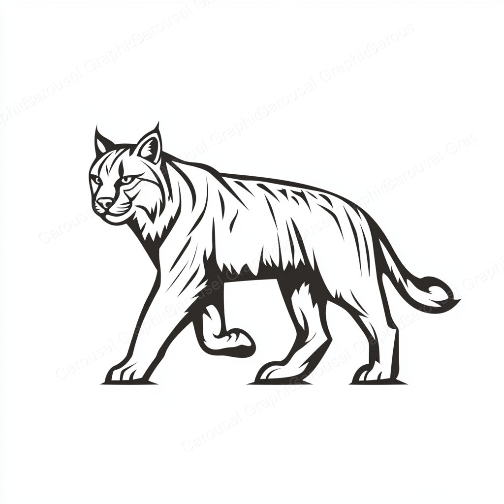 Bobcat Vector Graphic preview