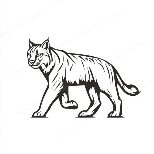 Bobcat Vector Graphic preview