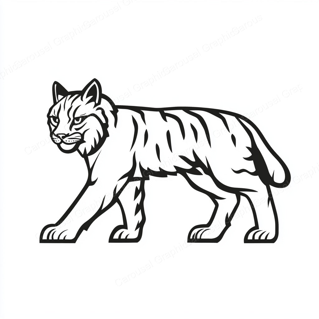 Bobcat Vector Graphic preview