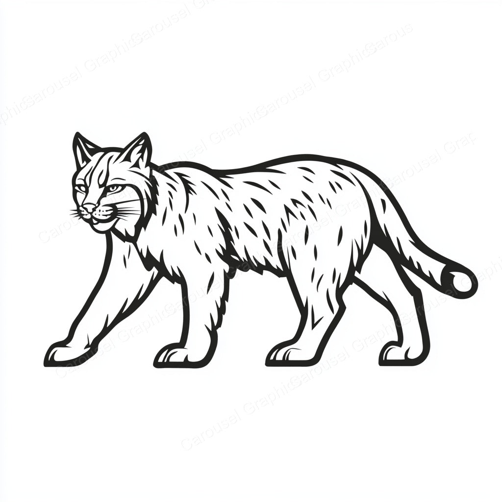 Bobcat Vector Graphic preview