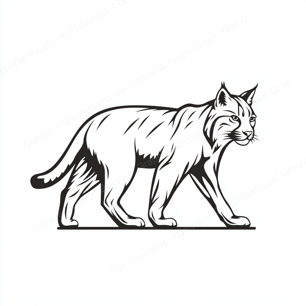 Bobcat Vector Graphic preview