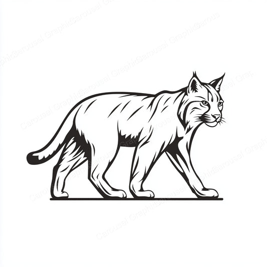 Bobcat Vector Graphic preview