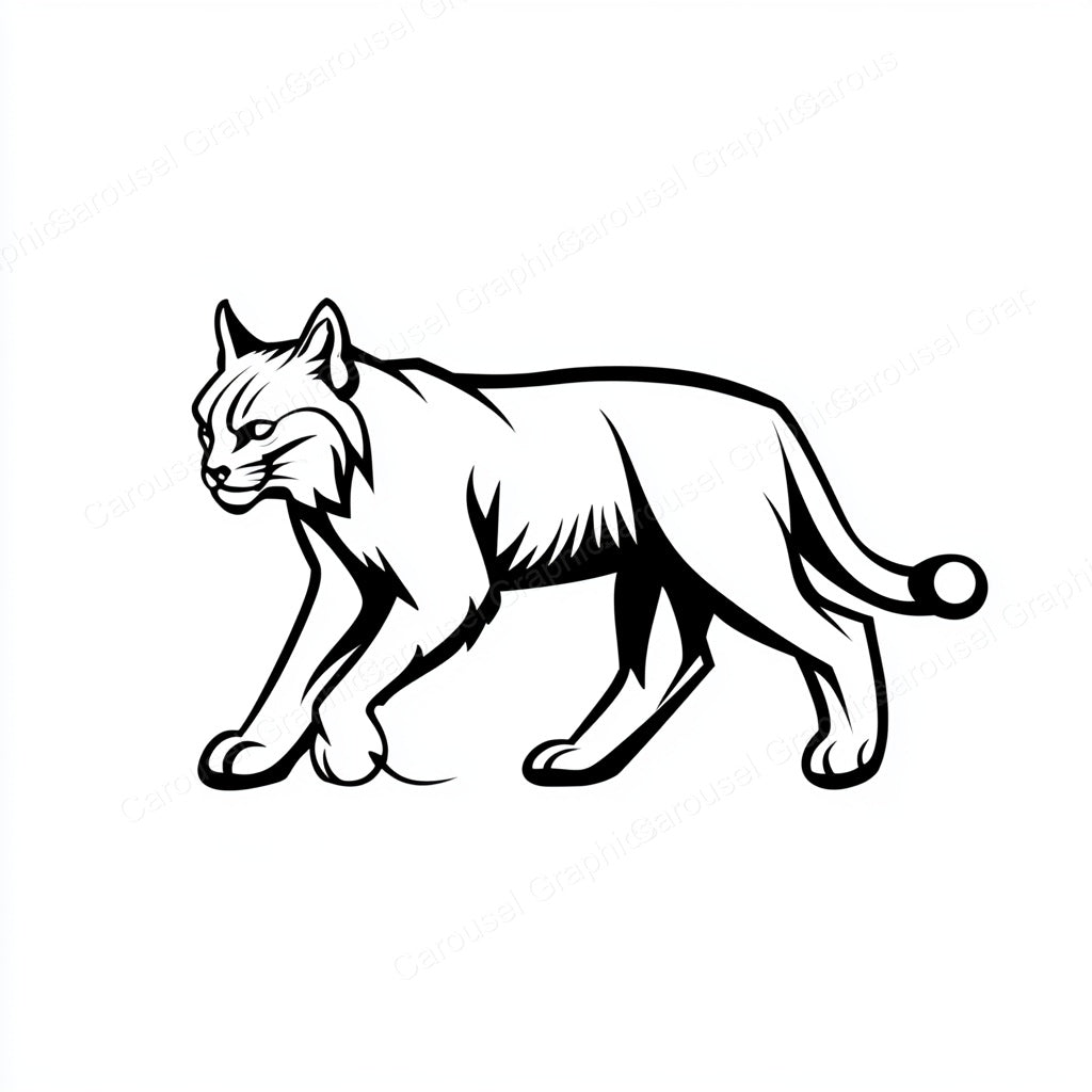 Bobcat Vector Graphic preview