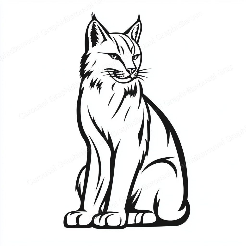 Bobcat Vector Graphic preview