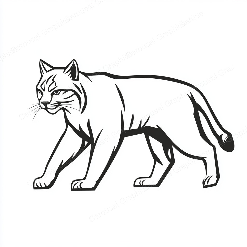Bobcat Vector Graphic preview