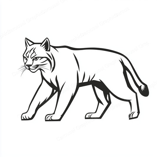 Bobcat Vector Graphic preview