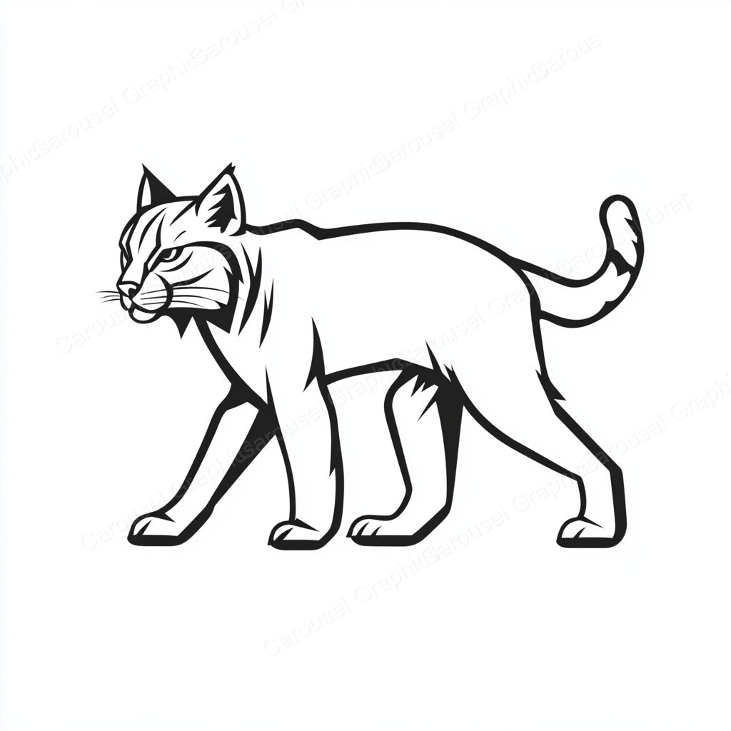 Bobcat Vector Graphic preview