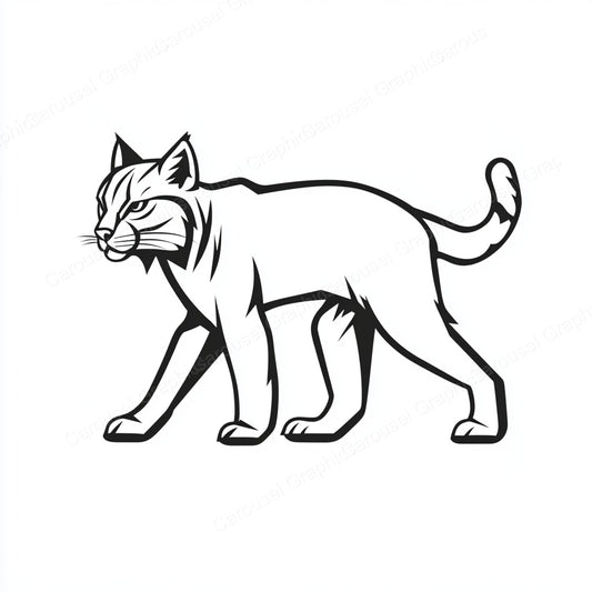 Bobcat Vector Graphic preview