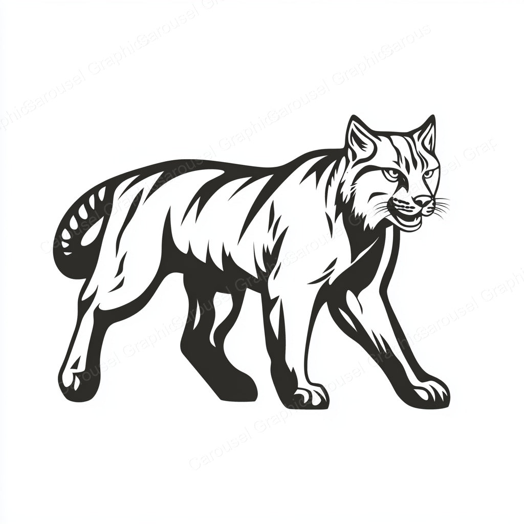 Bobcat Vector Graphic preview