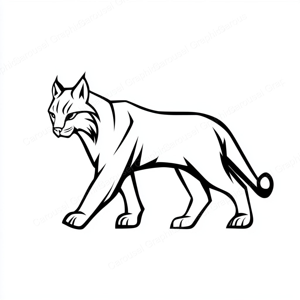 Bobcat Vector Graphic preview