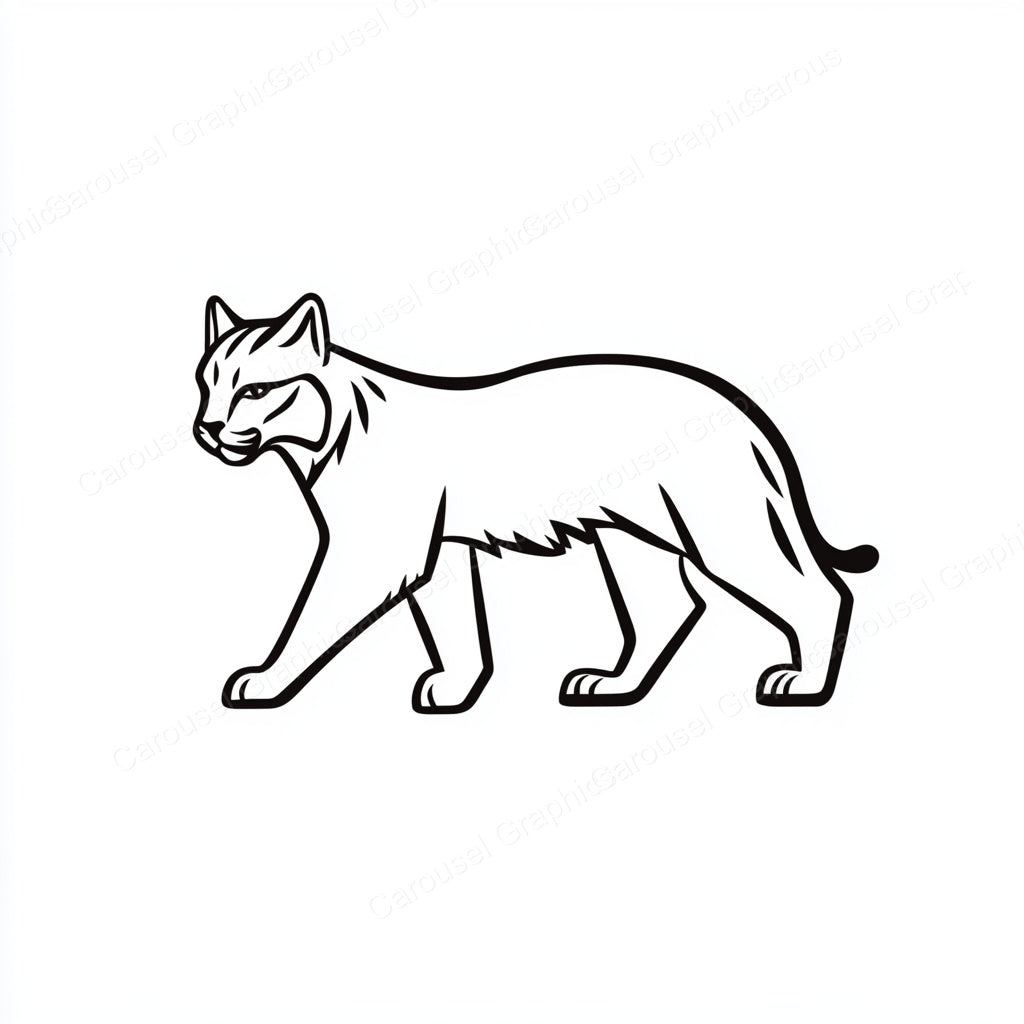 Bobcat Vector Graphic preview