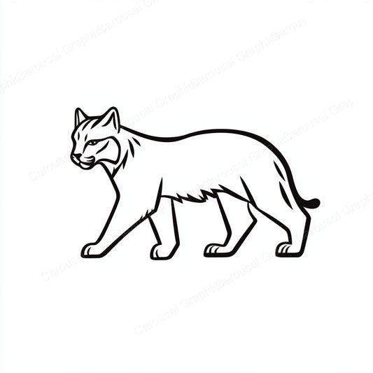 Bobcat Vector Graphic preview