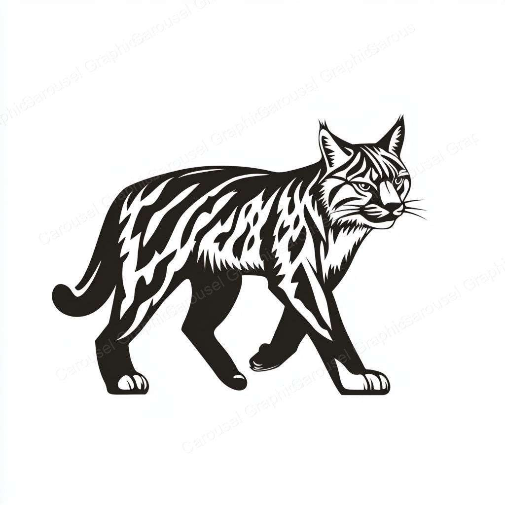 Bobcat Vector Graphic preview