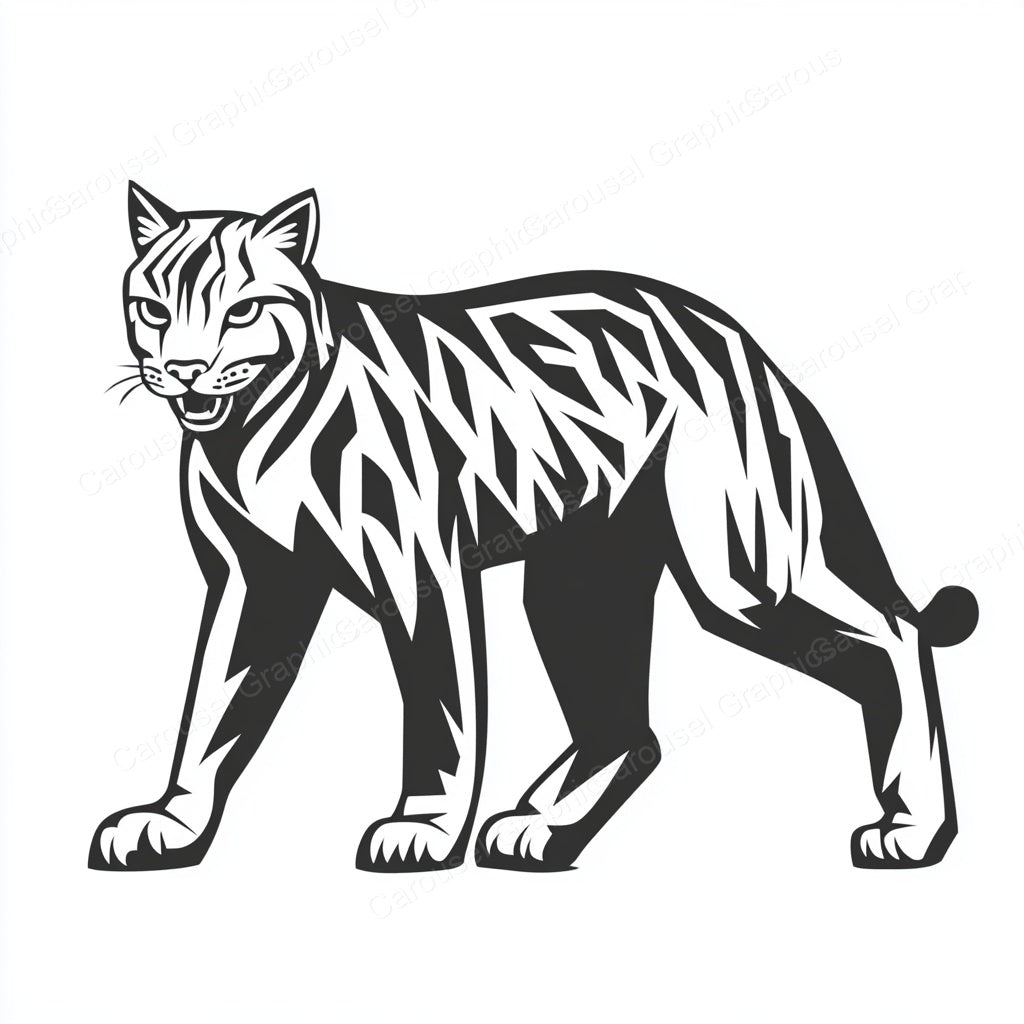 Bobcat Vector Graphic preview