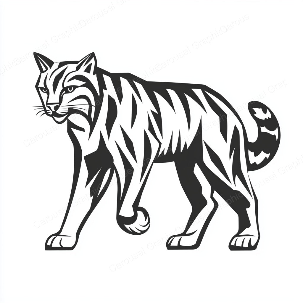 Bobcat Vector Graphic preview